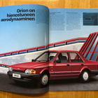 Esite Ford Orion mk2 vuodelta 1987 1988 - pikkukuva 4