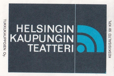 Helsinki, Helsingin Kaupungin Teatteri      8/16