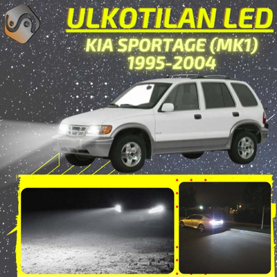 SPORTAGE (MK1) 1995-2004 Ulkoiset LED -valot