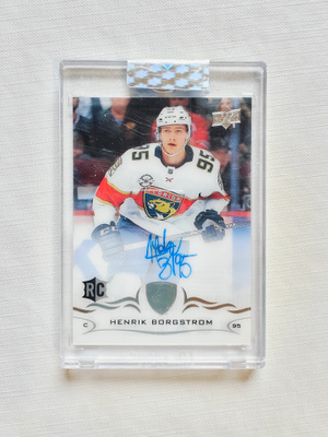 Henrik Borgström - 18-19 UD Clear-Cut Rookie Auto