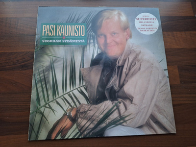 PASI KAUNISTO - SUORAAN SYDÄMESTÄ . LP