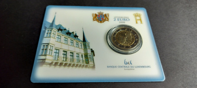 Luxemburg 2008, 2€ Coincard, Linna