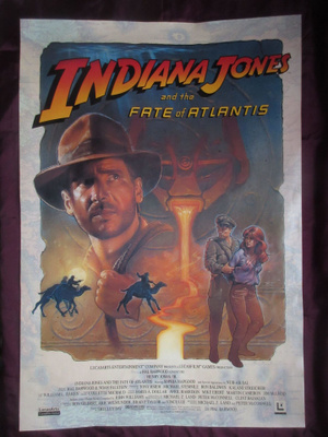 Indiana Jones and Fate of Atlantis PROMOJULISTE!! Originaali