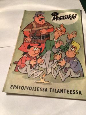 Mosaiikki sarjakuvalehti  12/66 mosaik comicheft
