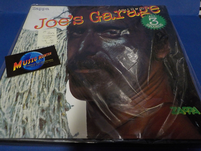 ZAPPA - JOE'S CARAGE ACTS I, II & III M-/EX+ 3x LP BOKSI