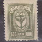 Saksa reich Memel 1923  Mi 160 postituoreena. - pikkukuva 1