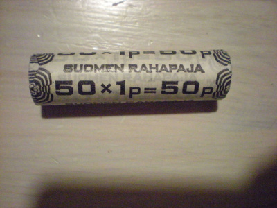 Rahapajan rulla 1 penni 1969