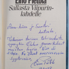 Eino Pietola : Sallasta Viipurinlahdelle (signeerattu, te... - pikkukuva 3