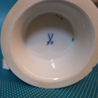 Vaasi Meissen posliinia kaunis 17cm korkea AITO - pikkukuva 4