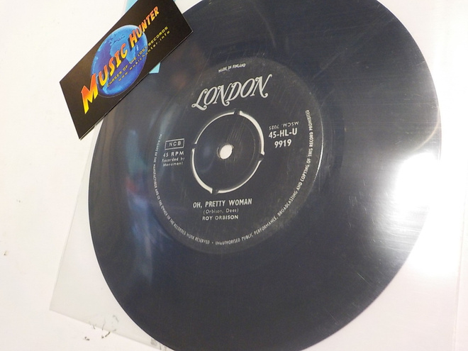 ROY ORBISON - OH PRETTY WOMAN VG+ 7'' SINGLE