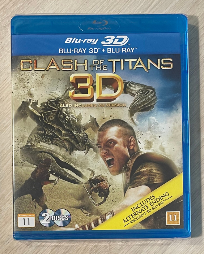 Titaanien taistelu (2010) Blu-ray 3D + Blu-ray (UUSI)