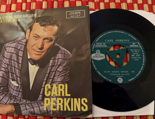 Carl Perkins – Blue Suede Shoes / Matchbox "PROMO" 1968