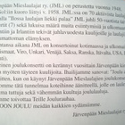 Järvenpään Mieslaulajat - Tulkoon Joulu CD - pikkukuva 3
