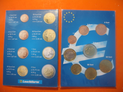 Suomi eurot 1c-2e - 2010 UNC