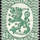 1926 M-17 40 p kapeat numerot HR ** LaPe 115 B I W 1 väri a - pikkukuva 2