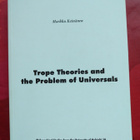 Keinänen: Trope Theories and the Problem of Universals - pikkukuva 1