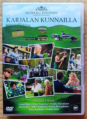 KARJALAN KUNNAILLA 1. kausi – 4 x DVD 2008 - Markku Pölönen
