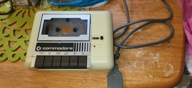 Harvinainen Commodore Datassette (CBM) kasettiasema