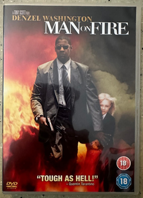 [DVD] MAN ON FIRE (Koston liekki)