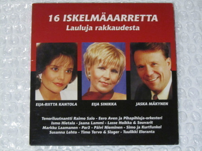 Kokoelma • 16 iskelmäaarretta • Lauluja rakkaudesta CD