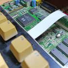 Amiga A500/1200 jäykkä näppäimistökalvo, kullatut kontaktit - pikkukuva 4