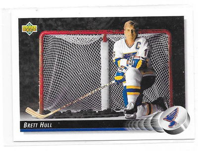 1992-93 Upper Deck #29 Brett Hull St Louis Blues