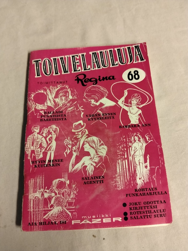 toivelauluja 68