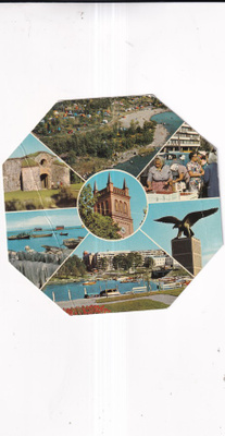 Vaasa, Vasa, monikuvakortti ,  b683