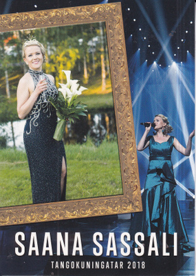 Saana Sassali, Tangokuningatar 2018 - fanikortti . e287