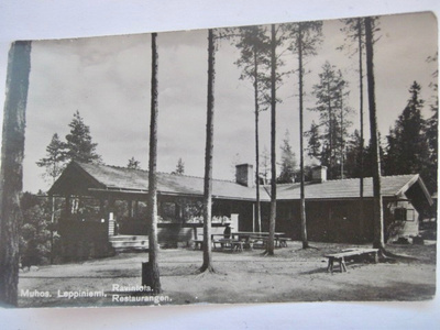 VANHA Postikortti Muhos 1930-l