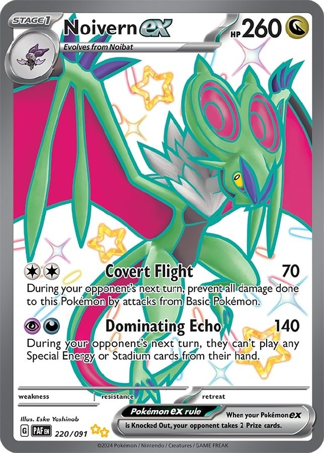 Noivern ex 220/091 - Paldean Fates - NM/M