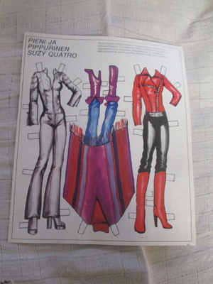 PIENI JA PIPPURINEN SUZY QUATRO - v 1976