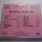THE SIXTIES DECADE: 1961 . cd ( Hyvä kunto ) - pikkukuva 2