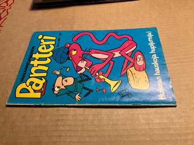 VAALEANPUNAINEN PANTTERI 5/1978 HYVÄ