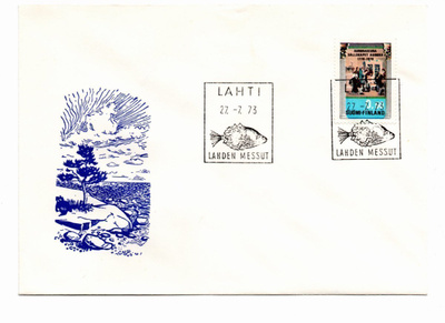 Lahti: Messut (erikoisleima 27.7.1973)