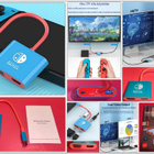 Nintendo Switch Telakointikeskitin(HDMI, VGA, USB, PD)#29867 - pikkukuva 1