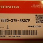 honda monkey tankin varoitus tarra valkoinen - pikkukuva 4