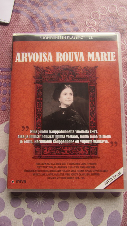 Arvoisa Rouva Marie DVD