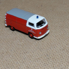 Volkswagen T2 paloauto 1973 Frankfurt 1:90 Schuco - pikkukuva 1