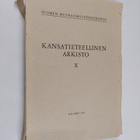 Kansatieteellinen arkisto 10 : Das Dreschen in Finnland - pikkukuva 1