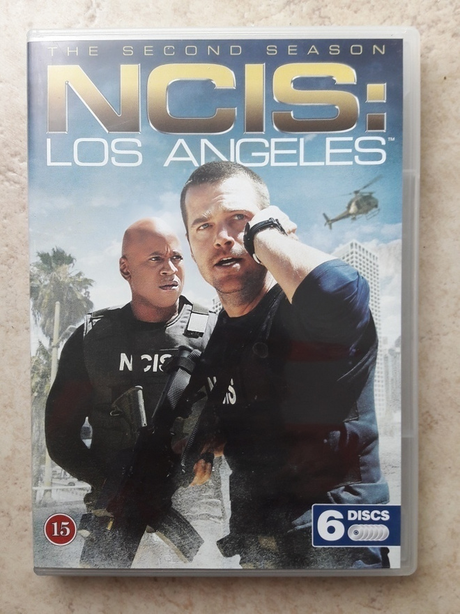 NCIS: Los Angeles, kausi 2, 6 x DVD.