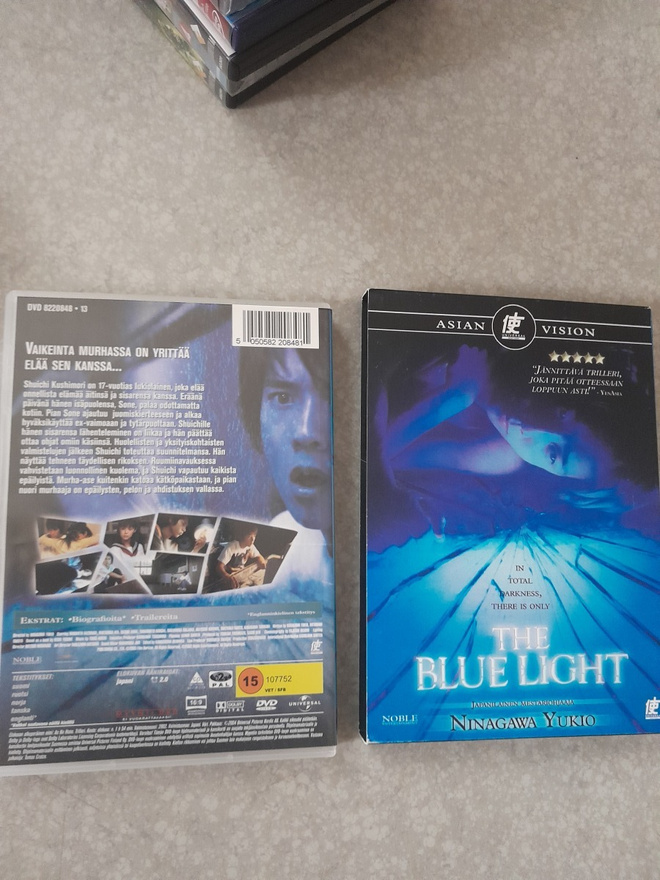 The blue light dvd