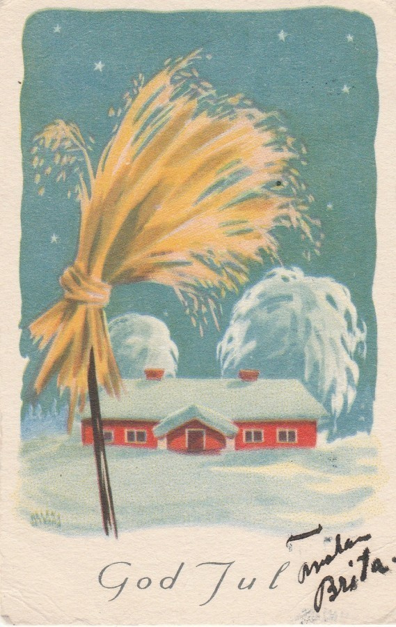Kortti Helsinki, Joulukortti, vanha 1940-luku