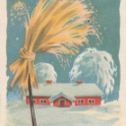 Kortti Helsinki, Joulukortti, vanha 1940-luku - pikkukuva 1