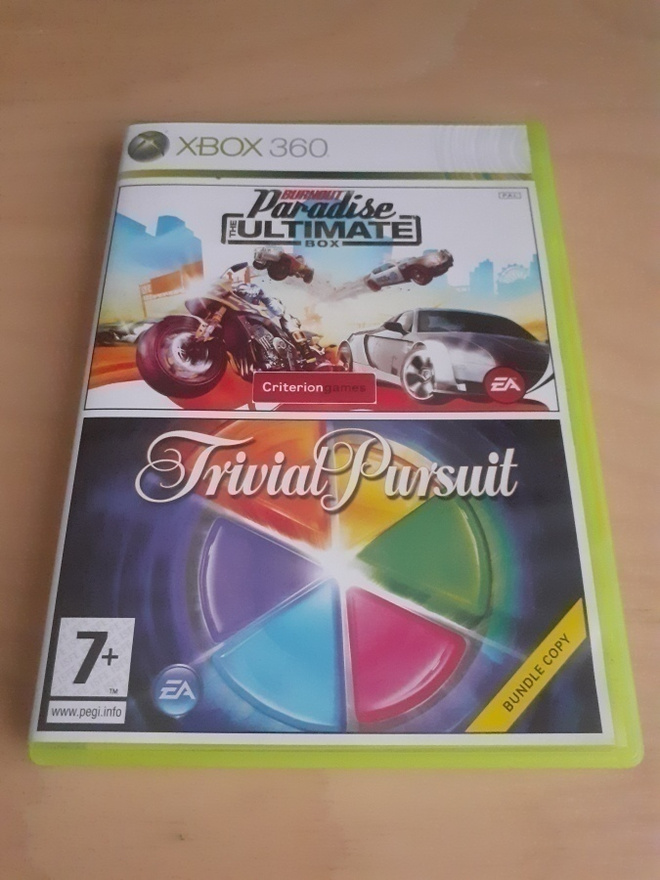 Burnout Paradise Ultimate Box & Trivial Pursuit (Xbox 360)