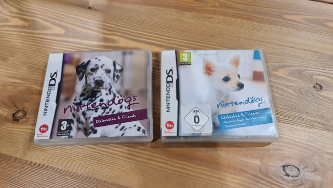 Kaksi Nintendo DS peliä kympillä