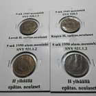 Suomi  5 mk 1949-1950 yht. 4 kpl - pikkukuva 1