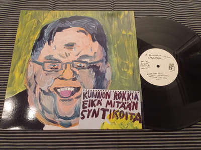 RÄJÄYTTÄJÄT Kunnon rokkia eikä mitään syntikoita LP