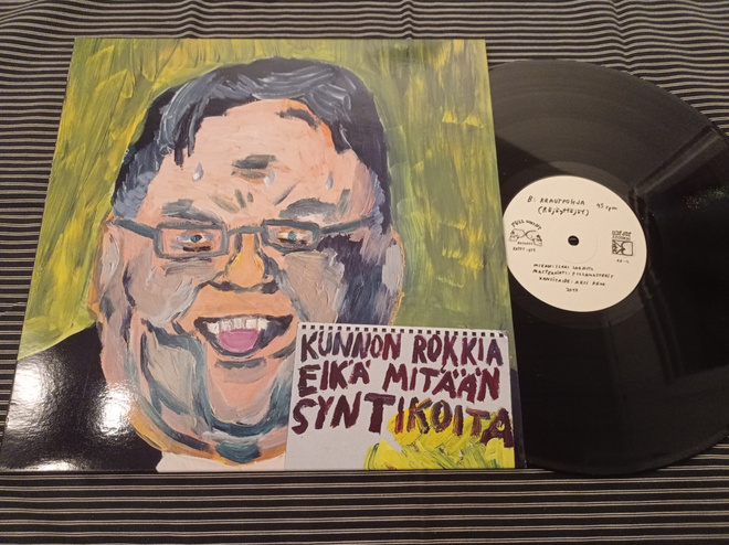 RÄJÄYTTÄJÄT Kunnon rokkia eikä mitään syntikoita LP