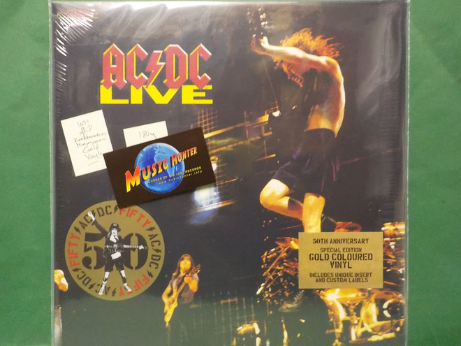 AC/DC - LIVE - 50TH ANNIVERSARY EDITION UUSI 180g LP